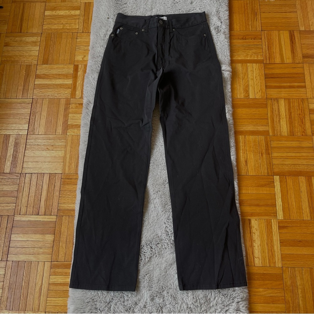 MOSCHINO‎ high Rise Black Jean Pants Straight Leg